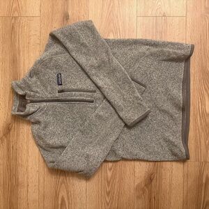 Patagonia Men's Zip-Up Sweater in Gray